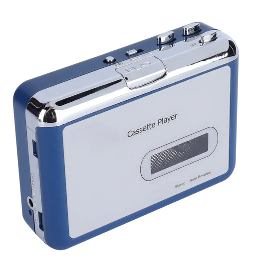 Bluetooth Cassette Player Portable Tape Recorder Cassette Player Auto Reverse Bluetooth Output to Headphone Speaker Cassette Walkman Player glowtrendvibe