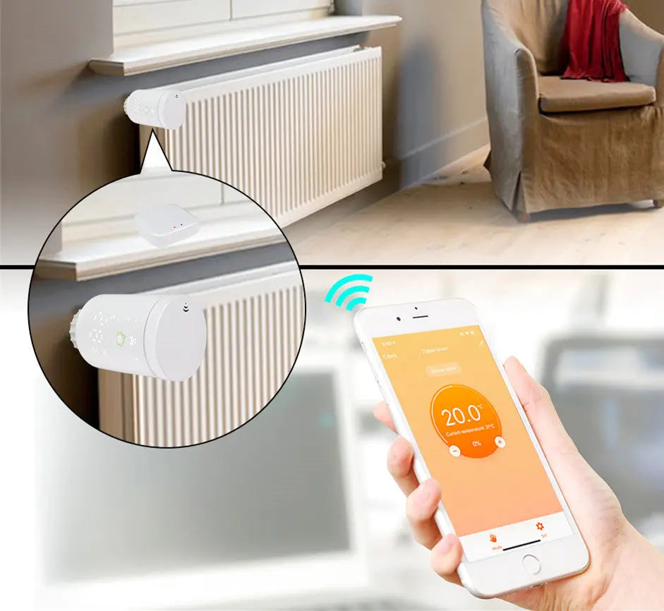 Smart Comfort Thermostat GlowTrendVibe