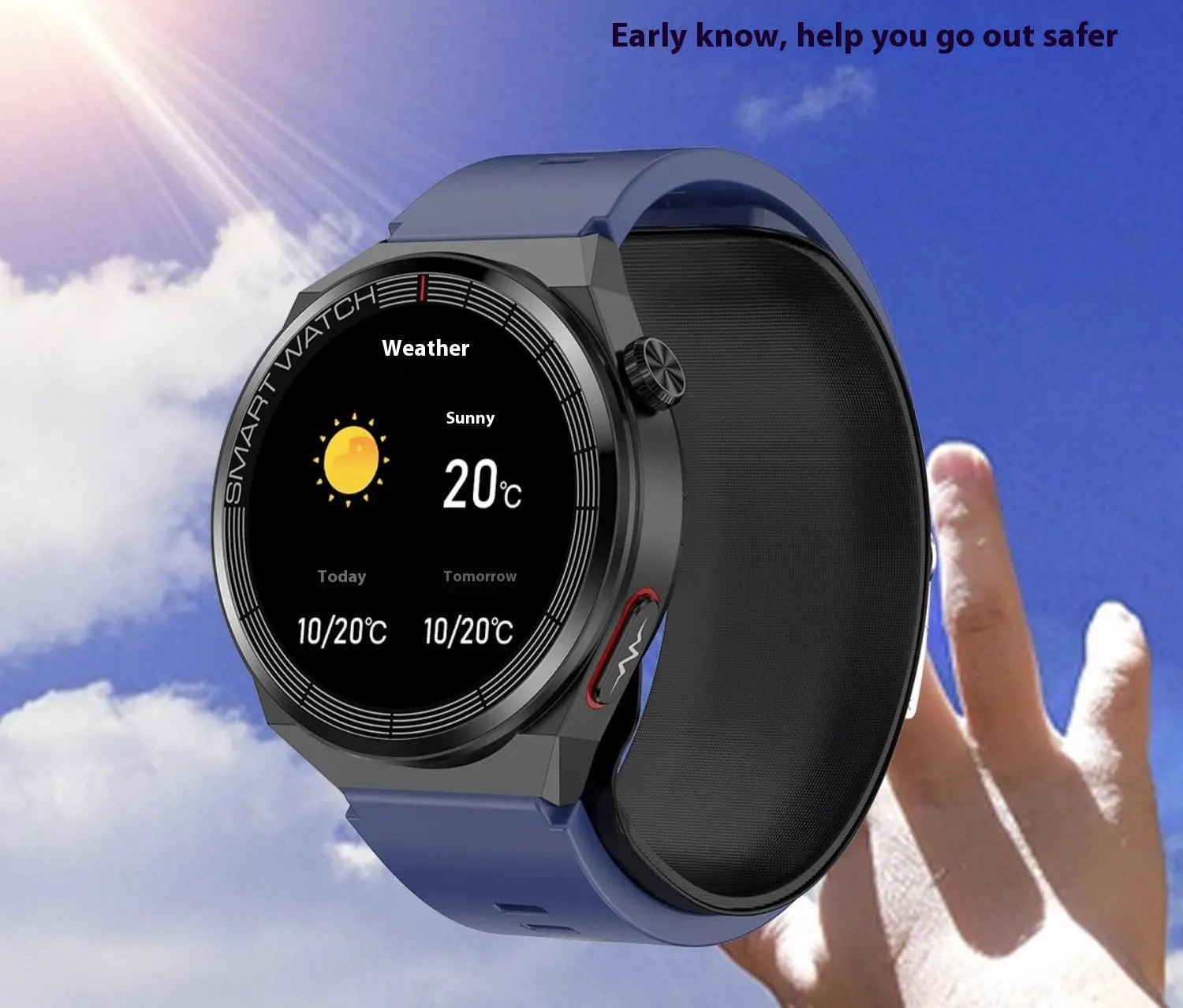 Smart Health Voice Watch GlowTrendVibe