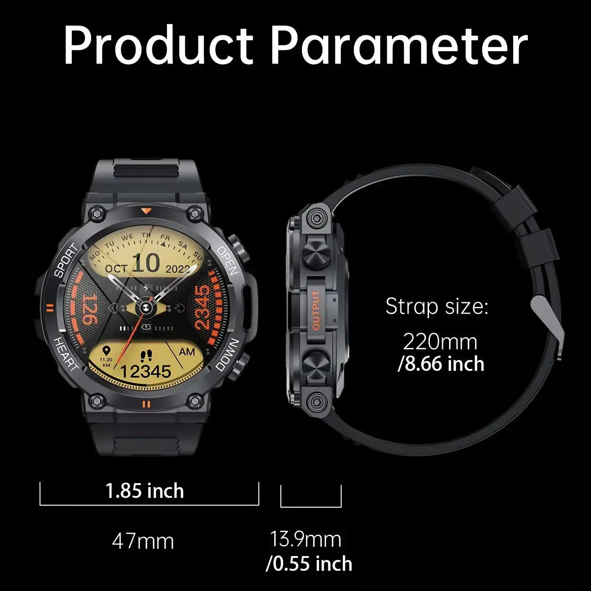 KPro Women's Smartwatch GlowTrendVibe