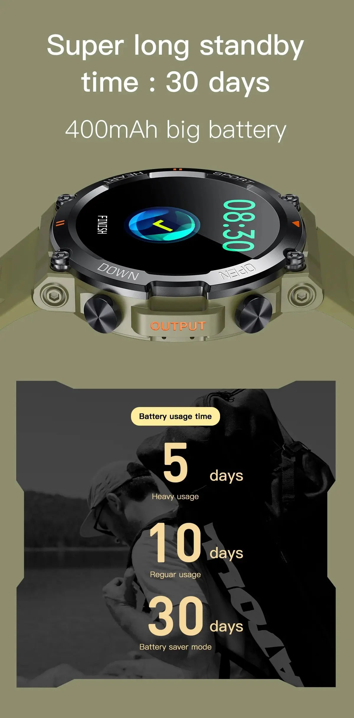 KPro Women's Smartwatch GlowTrendVibe