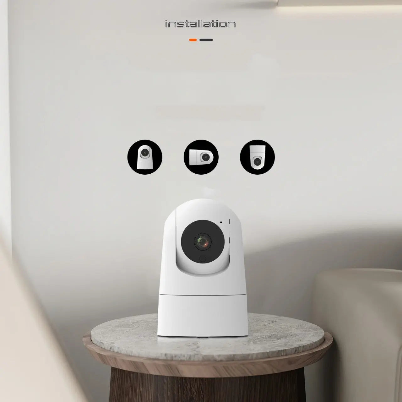 Smart Indoor Security Cam GlowTrendVibe