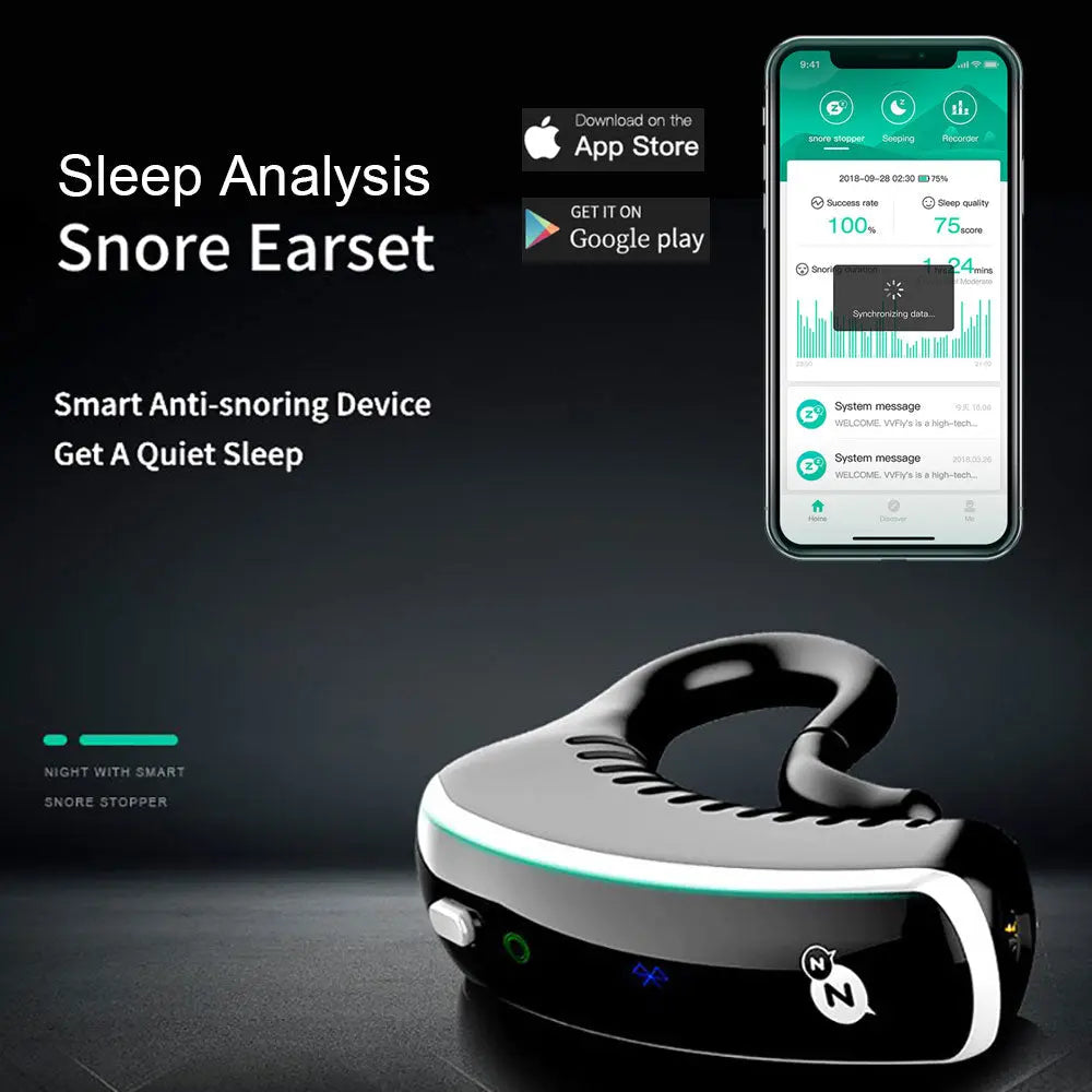 Smart Snore-Free Earset GlowTrendVibe