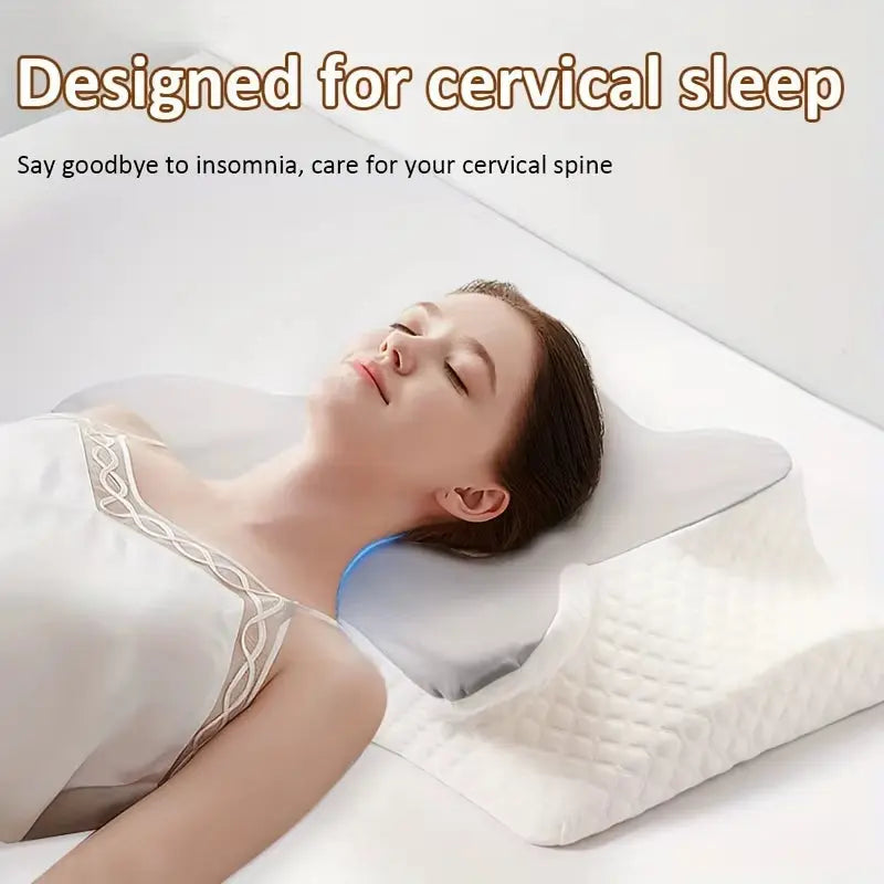 DreamRest Neck Support Pillow GlowTrendVibe