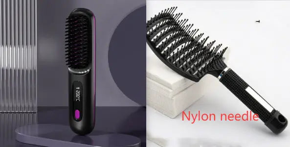 Portable Wireless Hair Styler GlowTrendVibe