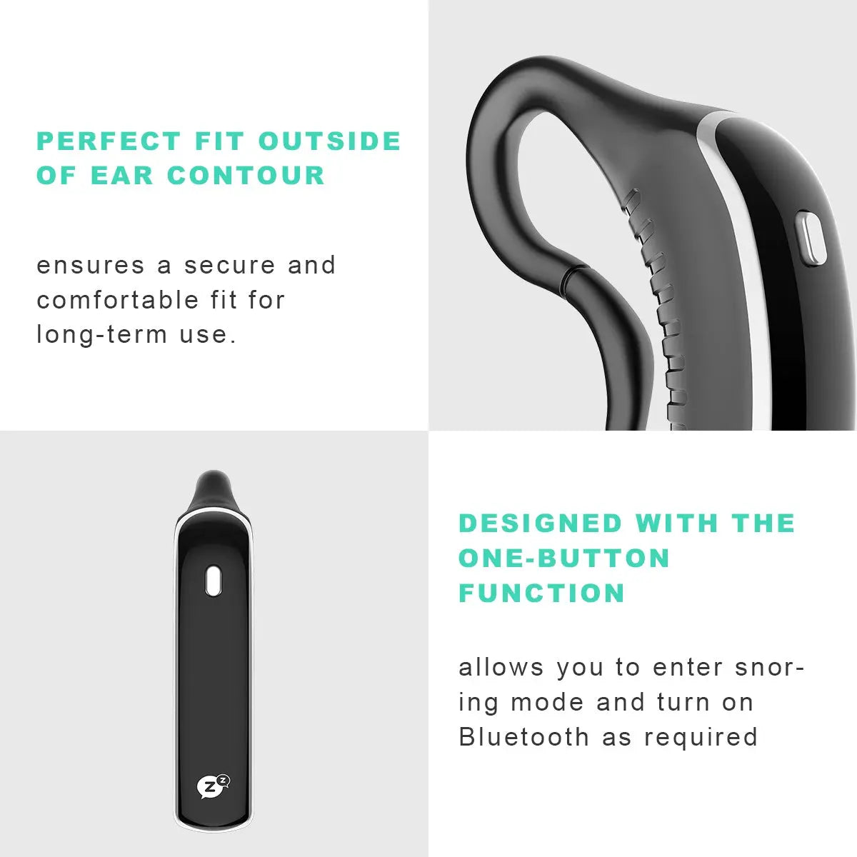 Smart Snore-Free Earset GlowTrendVibe