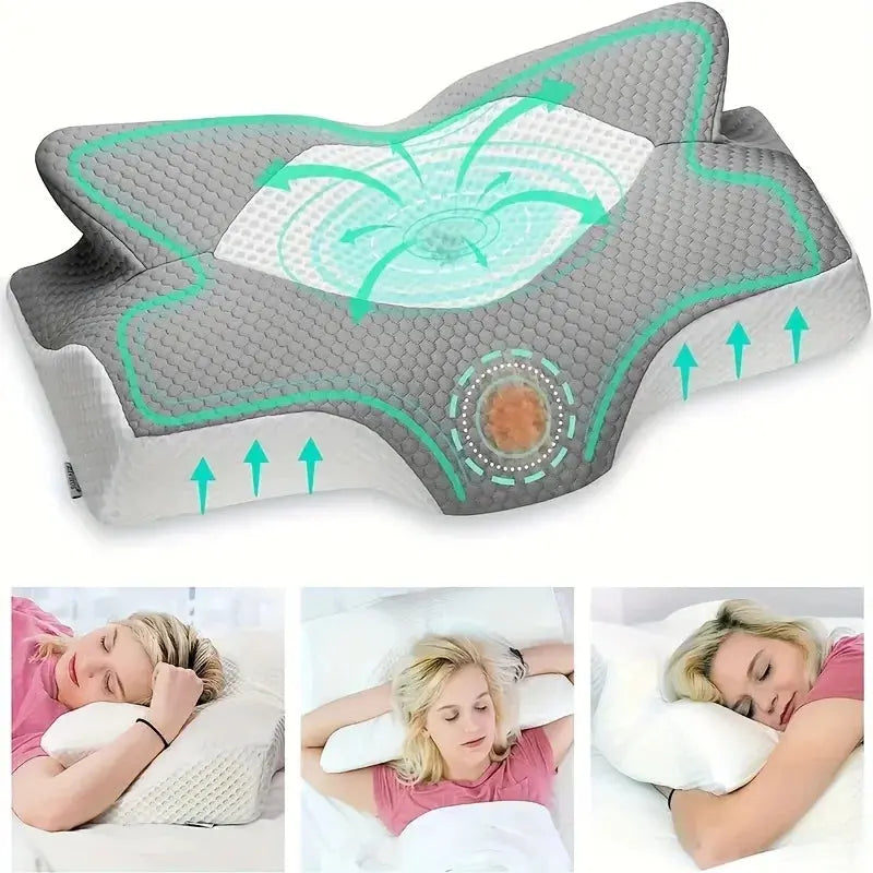 DreamRest Neck Support Pillow GlowTrendVibe
