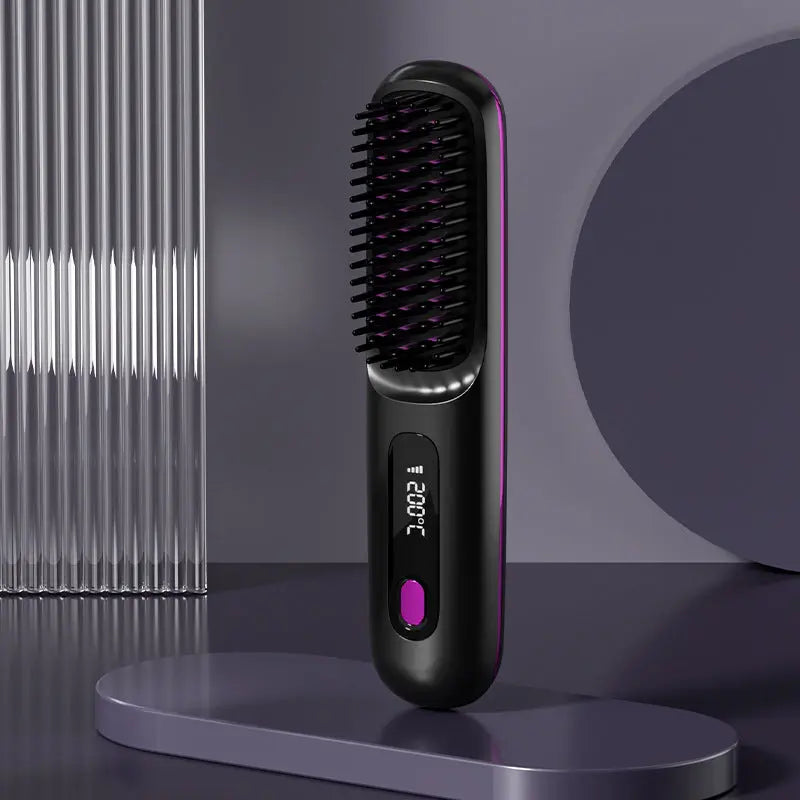 Portable Wireless Hair Styler GlowTrendVibe