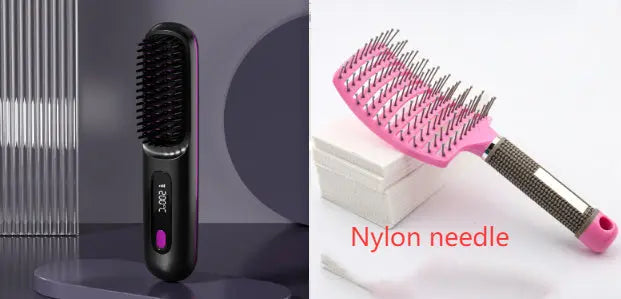 Portable Wireless Hair Styler GlowTrendVibe