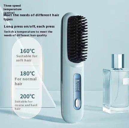 Portable Wireless Hair Styler GlowTrendVibe