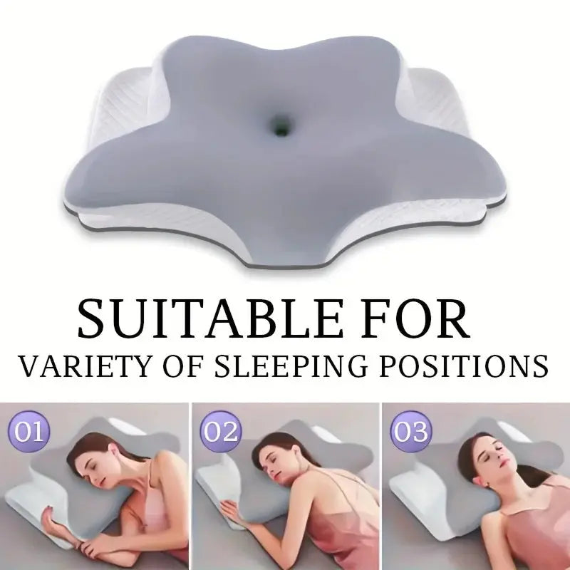 DreamRest Neck Support Pillow GlowTrendVibe