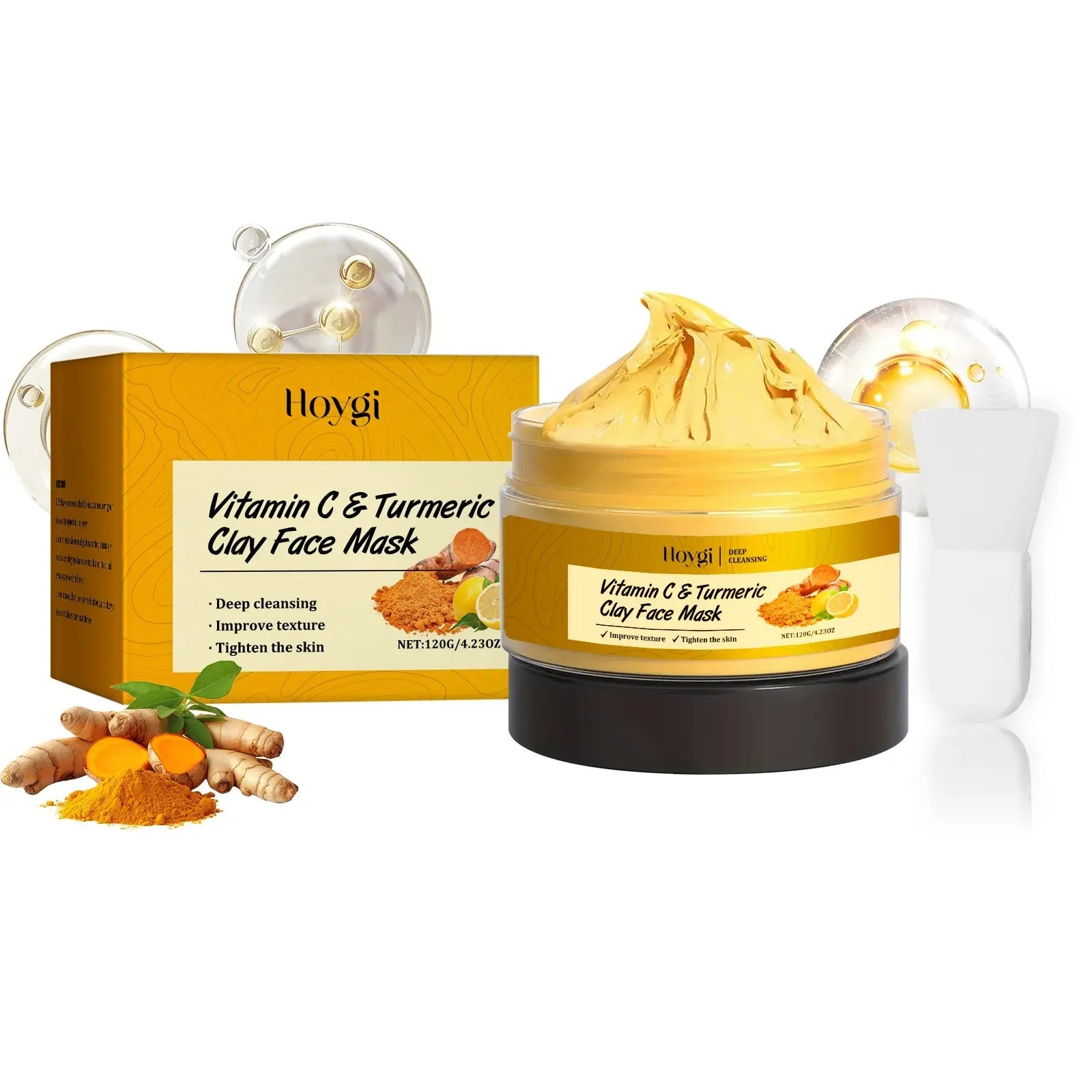 Radiant Glow Clay Mask GlowTrendVibe