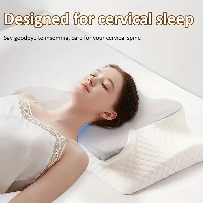 DreamRest Neck Support Pillow GlowTrendVibe