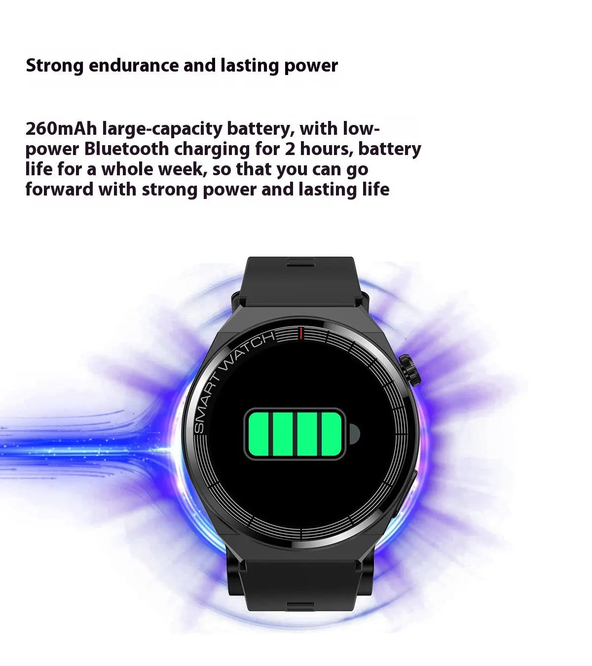 Smart Health Voice Watch GlowTrendVibe