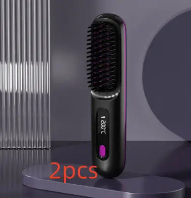 Portable Wireless Hair Styler GlowTrendVibe