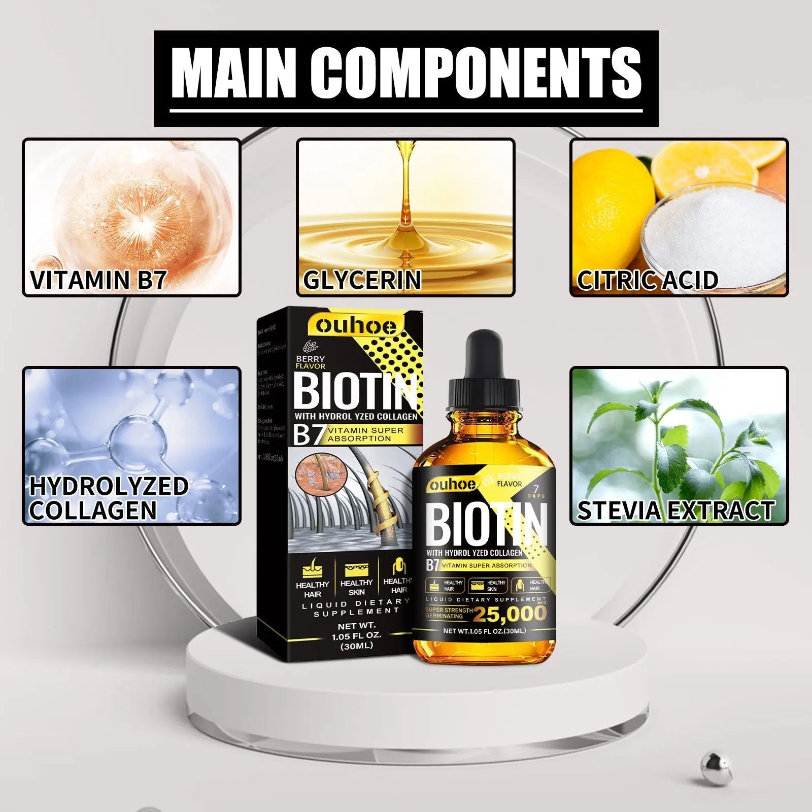 Glow Boost Hair & Skin Drops GlowTrendVibe